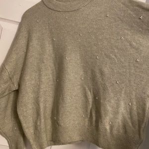 Green H&M  soft knit sweater